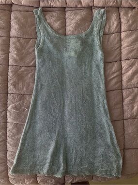 H&M Silver Swim Coverup